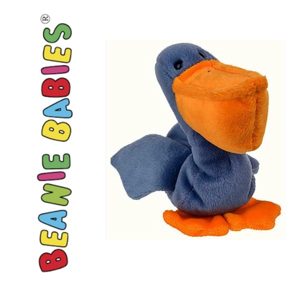 Beanie Babies Other - RETIRED NWT Beanie Babies Scoop the Pelican, 1996